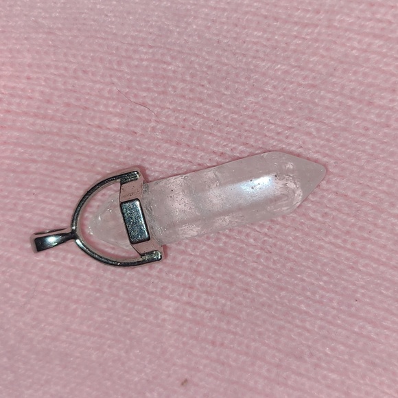 Clear quartz pendant - Picture 2 of 2